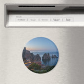 Faraglioni en Tonnara in Scopello, Sicilië Magneet (Insitu (Vaatwasser))