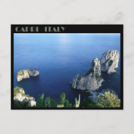 Faraglioni Rocks, eiland Capri briefkaart