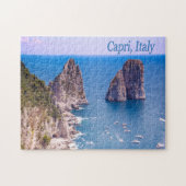Faraglioni Rotsen, Capri Italië Legpuzzel (Horizontaal)