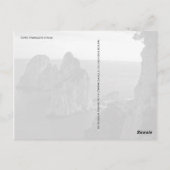 Faraglioni Stacks, eiland Capri - Golf van Napels Briefkaart (Achterkant)