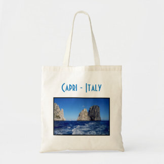 Faraglioni Stacks, eiland Capri - Napels - Italië Tote Bag