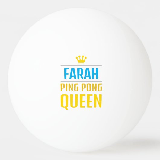 Farah Pingpongbal (Voorkant)