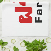 Farang ♦ Buitenlanders in het Thaise Taalscript ♦ Theedoek (Gevouwen)