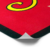 Farao Apple Crate LabelHood River, OF Poster (Hoek)