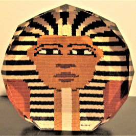 Farao Artisan Haakprint op Vrijstaand Fotoblokken