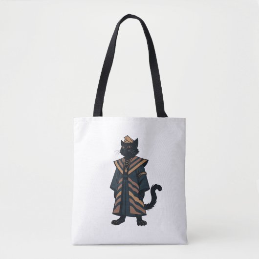 Farao Black Cat Tote Tas (Voorkant)