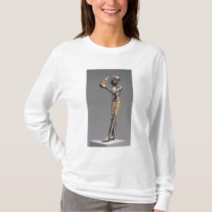 Farao die een aanbod doet voor de Goddess Maat T-shirt