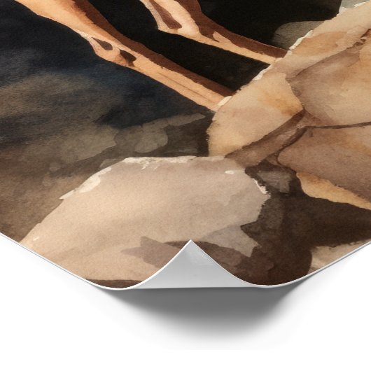 Farao Dog Art Print Poster (Hoek)