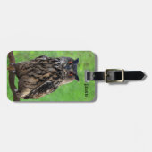 Farao Eagle Owl Bagagelabel (Voorkant horizontaal)