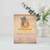 Farao Egyptisch thema Verjaardagsfeest voor kinder Kaart (Staand voorkant)