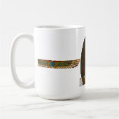 Farao Egyptische Folk Art Koffiemok (Links)