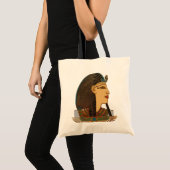 Farao Egyptische Folk Art Tote Bag (Voorkant (product))