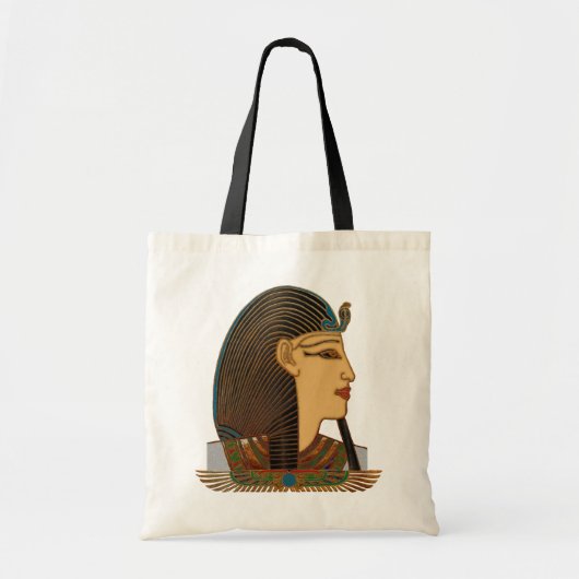 Farao Egyptische Folk Art Tote Bag (Voorkant)