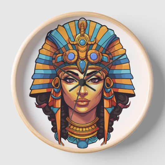 farao Egyptische sterke vrouw (Voorkant)
