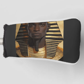 Farao Energie — Oude Afrikaanse Koning Moderne Kun Golfheadcover