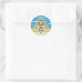 Farao & Grote Sfinx van Giza Sticker (Tas)