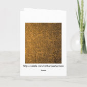 Farao Happy Birthday Humor Kaart (Achterkant)