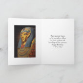 Farao Happy Birthday Humor Kaart (Binnen)