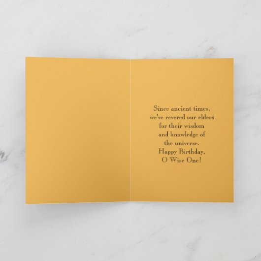 Farao Happy Birthday Humor Kaart (Binnen)