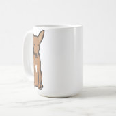 Farao Hound Dog Cartoon Koffiemok (Voorkant links)