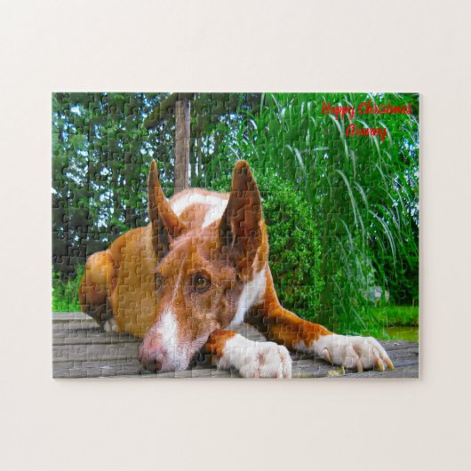 Farao Hound Dog. Legpuzzel (Horizontaal)