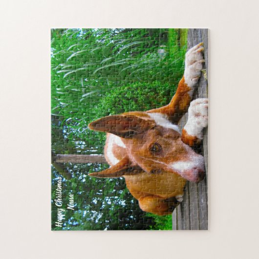 Farao Hound Dog. Legpuzzel (Verticaal)