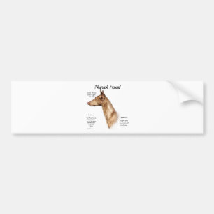 Farao Hound Geschiedenis Ontwerp Bumpersticker