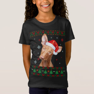 Farao Hound Kerstmis Santa Lelijk Sweater Hond T-shirt