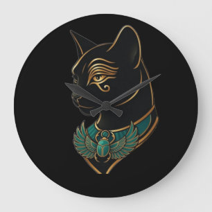 Farao kat grote klok