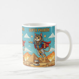 Farao Kat - Super Heldhaftige Oud-Egyptische Katac Koffiemok
