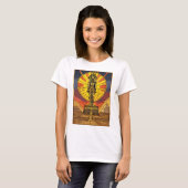Farao laat de zon opkomen t-shirt (Voorkant volledig)