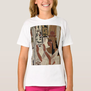 Farao Oud Egypte Grafitti op graftombe Kunstwerk T-shirt