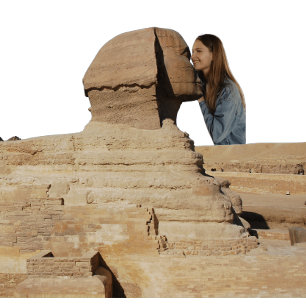 Farao Oud Egypte Grafitti op tomb muurschildering Koffiemok