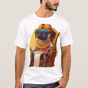 Farao Pugs � Honden uit het Oude Egypte T-shirt