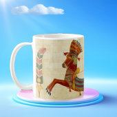 Farao Ramses II Paarden Papyrus Koffiemok