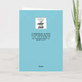 Farao Toetanchamon Niet Oude Verjaardag Kaart (Achterkant)