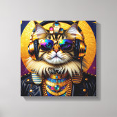 FARAO TUT-PERS KATT 4 CANVAS AFDRUK (Voorkant)