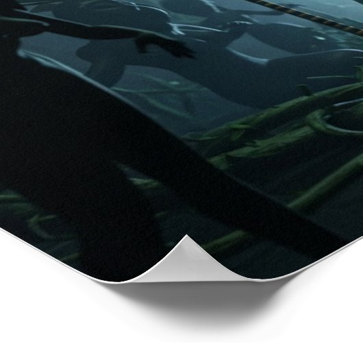 Farao van het Oerwoud Poster (Hoek)