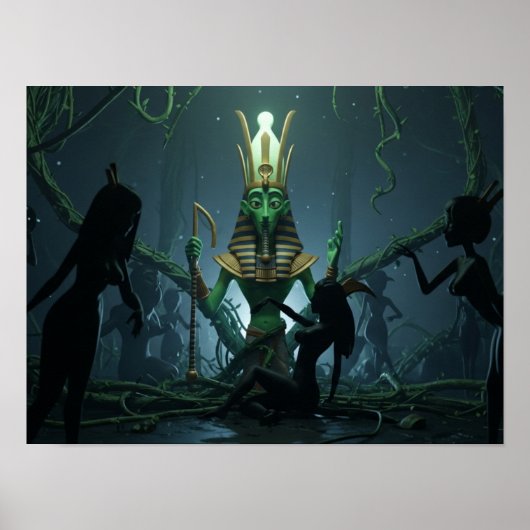 Farao van het Oerwoud Poster (Voorkant)