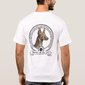 Faraohond Credo T-shirt (Achterkant)