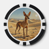 Faraohond Poker Chips (Voorkant)