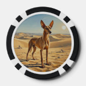 Faraohond Poker Chips (Achterkant)