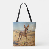 Faraohond Tote Bag (Achterkant)