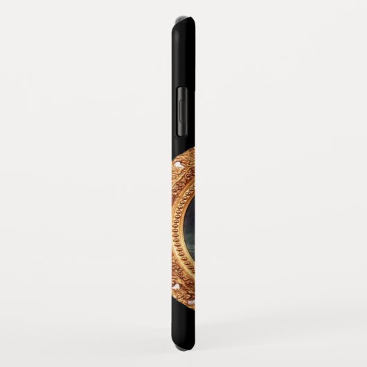 Farao's Chariot Horses Monogram Case-Mate iPhone Case (Achterkant/rechts)