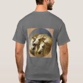 Farao's paarden t-shirt (Achterkant)