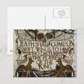 Farao's vloek briefkaart (Voorkant / Achterkant)