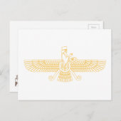 Faravahar Briefkaart (Voorkant / Achterkant)