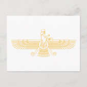 Faravahar Briefkaart (Voorkant)
