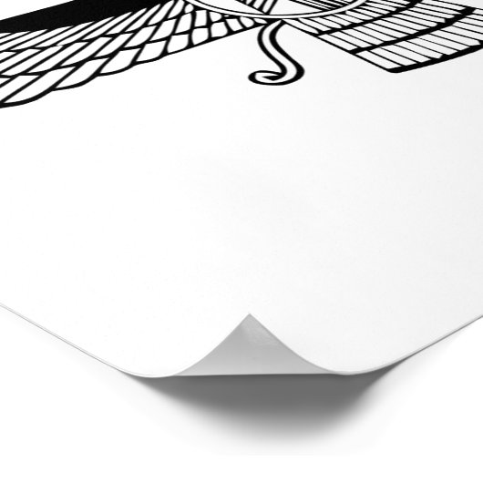 Faravahar Poster (Hoek)