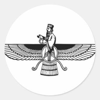 Faravahar Ronde Sticker